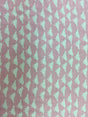 Rayon Challis Birds on Light Pink Background