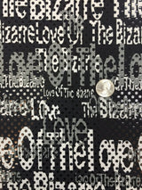 Black Sequin Stretch Fabric
