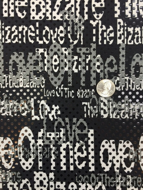 Black Sequin Stretch Fabric