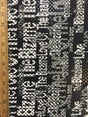 Black Sequin Stretch Fabric
