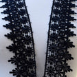 Venice Lace Trim Black 3 Inch