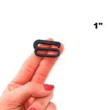 Plastic Hook Swimwear Closure Black