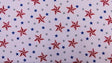 Ponte Roma White Background Star Pattern