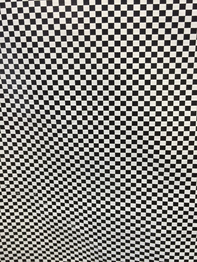 Black and White Gingham Vinyl
