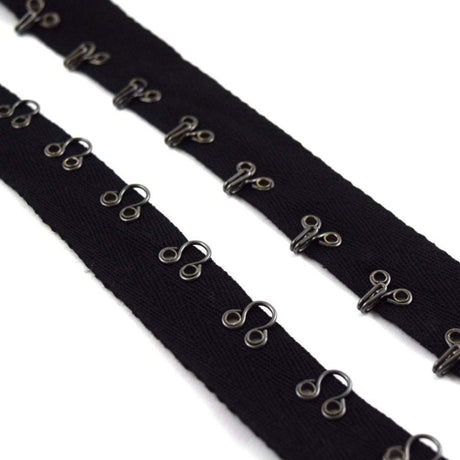 Hook and Eye Twill Tape 7/8" Heavy Duty