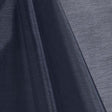 Navy Blue Mirror Crystal Organza Fabric