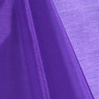 Purple Mirror Crystal Organza Fabric
