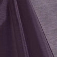 Plum Mirror Crystal Organza Fabric