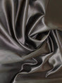 Dark Grey Duchesse Satin