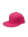 Panel Caps 6204 Cotton Twill Fabric - Hot Pink, Structured 6-Panel, Low-Profile, Pro-Model, Snapback Adjustable, One Size