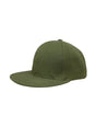 Panel Caps 6204 Cotton Twill Fabric - Olive, Structured 6-Panel, Low-Profile, Snapback Adjustable (One Size)
