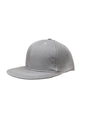 Panel Caps 6204 Cotton Twill Fabric - Ice Grey, Structured 6-Panel, Low-Profile, Pro-Model, Snapback Adjustable, One Size