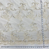 Sequined Corded Lace Fabric 54" Wide