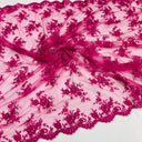 Corded Embroidered Lace Mesh