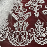 Corded Bridal Lace Fabric 51" Wide