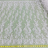 Beaded Lace Fabric on Polyester Net Mesh 54"