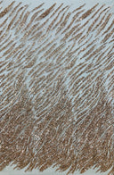 Beaded Sequined Lace Fabric