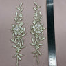 Embroidered Lace Applique Ivory