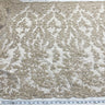 Beaded Embroidered Lace Mesh