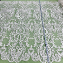 Embroidered Lace Bridal Fabric