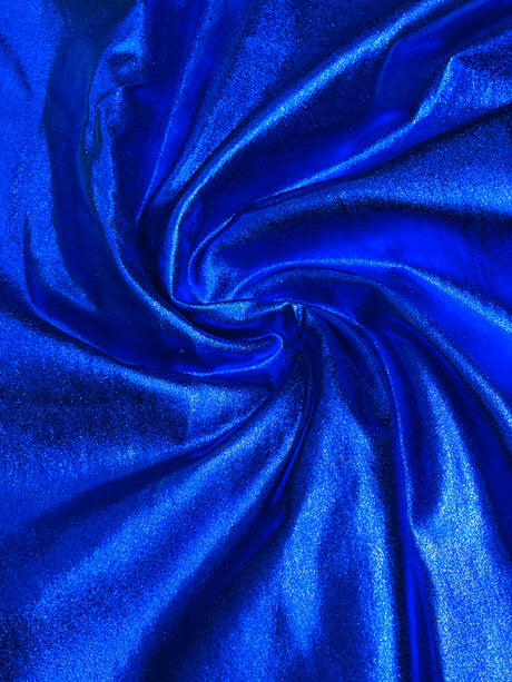 Metallic Foil Lame Spandex Fabric - Metallic Finish, 54" Width (1 Yard)