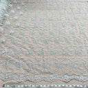 Corded Bridal Lace Fabric 100% Polyester Net Mesh 52"