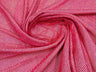 AB Rhinestones On A Fish Net Polyester Fabric - Iridescent Rhinestone Mesh, 1 Yard