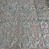 Embroidered Lace Bridal Fabric