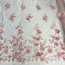 3D Floral Lace Fabric
