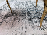Color-Shifting Foldable Flat Weave Area Rug - 60% Polypropylene 40% Polyester Fabric - Shifting Hues, KV68, 7'9" X 10'2" (1 Rug)