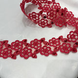 Beaded Corded Lace Trim