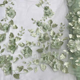 3D Floral Lace Fabric 60" Wide