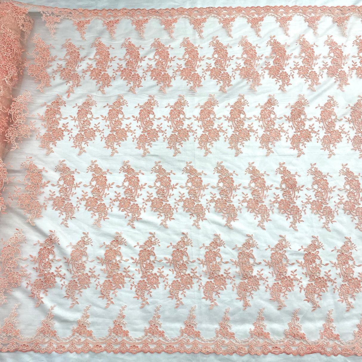 Corded Bridal Lace Fabric 54" Wide