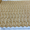 Beaded Corded Bridal Lace Fabric 52" Wide