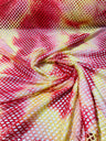 Fishnet Diamond Stretch Fishnet Fabric - 58" Width, 4-Way Stretch, Diamond Mesh, Multi Color (1 Yard)
