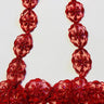 Beaded Corded Lace Trim 100% Polyester Net Mesh 1.5"