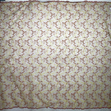 Embroidered Lace Mesh Floral