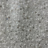 Beaded Sequined Lace Fabric Off White Silver