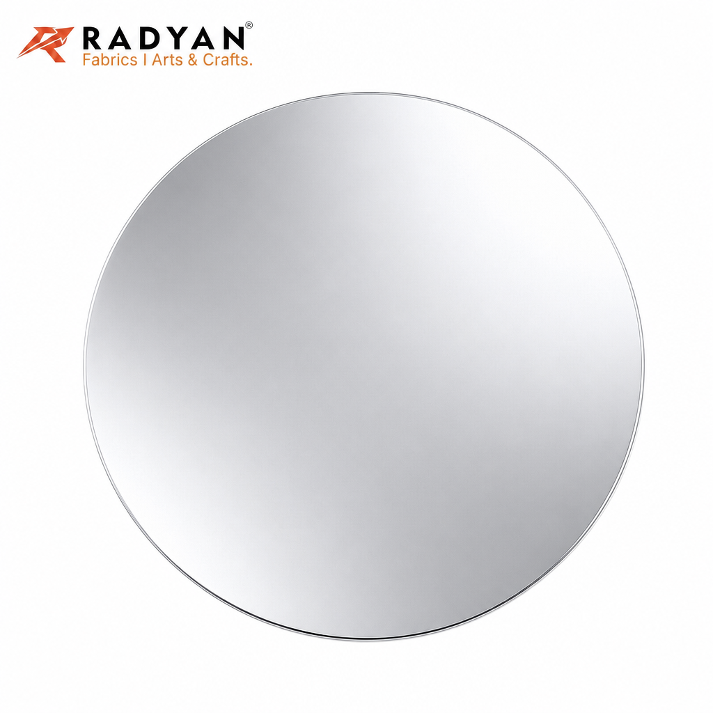 RADYAN 3mm Thick Round Cake Drum Board, Premium High-Density Hard Cardboard Cake Base for Tiered Cake Display