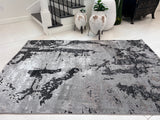 DEV309 Polypropylene Polyester Area Rug - Color Shifting Flat Weave, 5' 4" X 7' 8", 8' X 11" (1 Unit)