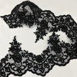 Beaded Corded Floral Lace Trimming