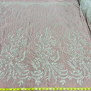 Beaded Embroidered Lace Mesh