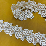 Beaded Corded Lace Trim
