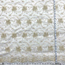 1 Yard Corded Bridal Lace Fabric Embroidered on 100% Polyester Net Mesh | Lace USA - 95575W - Lime Green - 52" Wide
