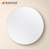 RADYAN 3mm Thick Round Cake Drum Board, Premium High-Density Hard Cardboard Cake Base for Tiered Cake Display