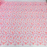 1 Yard Beaded 3D Floral Lace Fabric Embroidered Couture Mesh Dress 49" Width