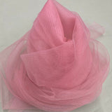 1 Yard White Stretch Nylon Net Mesh Fabric Durable Lightweight Soft Material 60 Inch Width