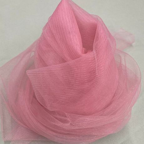 1 Yard White Stretch Nylon Net Mesh Fabric Durable Lightweight Soft Material 60 Inch Width