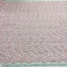 1 Yard Royal Beaded Corded Bridal Lace Fabric Embroidered on Premium Polyester Mesh 52