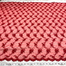 1 Yard Purple Beaded Bridal Evening Couture Quinceanera Dance Lace Fabric, 52 Inches Wide